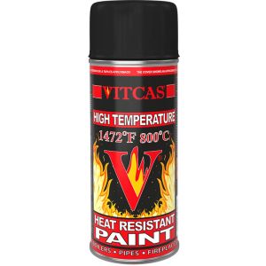 Hőálló festékspray – fekete 800 °C