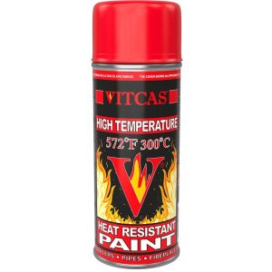 Hőálló festékspray – piros 300 °C