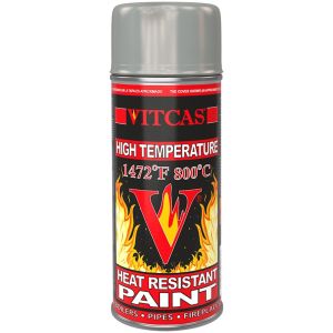 Hőálló festékspray - ezüst 800 °C