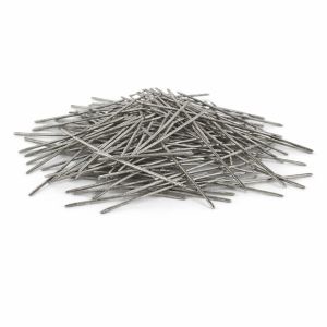 Rozsdamentes acéltűk tűzálló beton erősítéséhez 25 mm