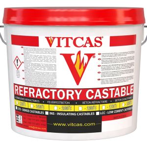 Vitcas 1600 °C-os önthető tűzálló beton