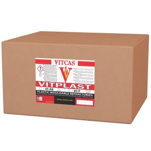 Képlékeny formázható tűzálló massza 1600 °C - VITPLAST 45AB