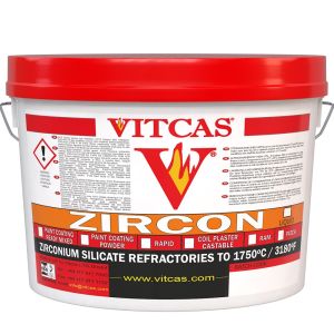 Cirkonbázisú tűzálló bevonat, száraz por 1750 °C