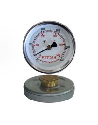 Ajtóba szerelhető kemencehőmérő 0 °C - 500 °C