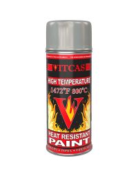 Hőálló festékspray - ezüst 800 °C