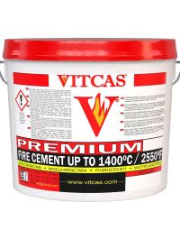 PREMIUM tűzálló tömítő- és javítómassza 1250 °C - 25 kg